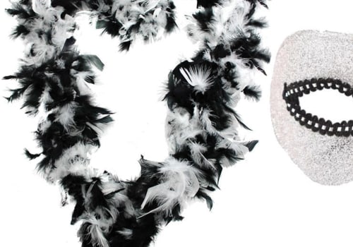 Fashionable Feather Boas for a Masquerade Ball